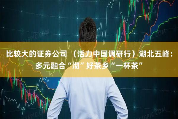 比较大的证券公司 （活力中国调研行）湖北五峰：多元融合“沏”好茶乡“一杯茶”